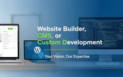 Website Builder, CMS, or Custom Development: Which Is Best?